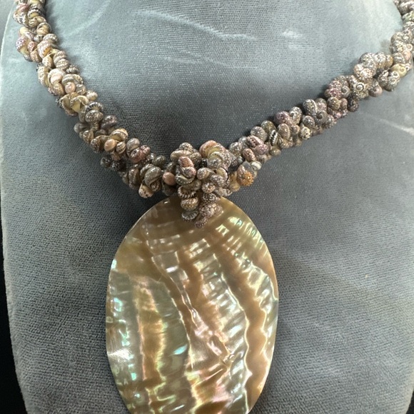 Elegant Shell Pendant Necklace - Picture 1 of 1